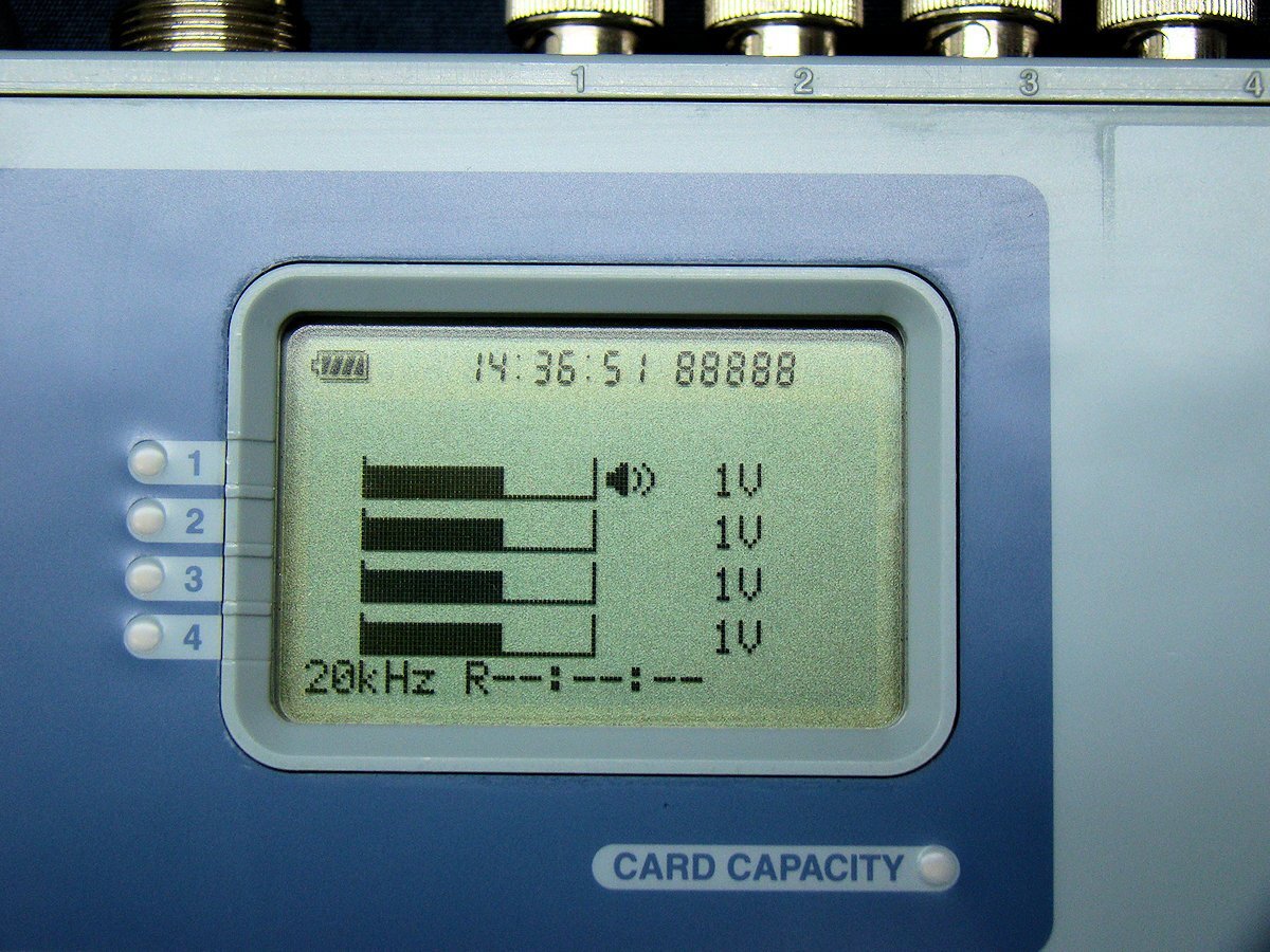 Rion DA-20 Data Recorder 4CH [j1197819251]