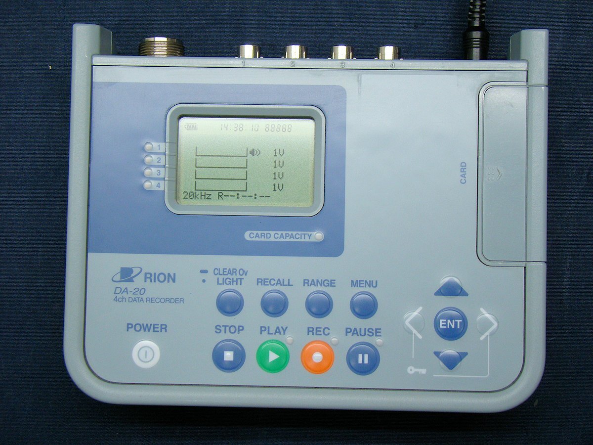 Rion DA-20 Data Recorder 4CH [j1197819251]