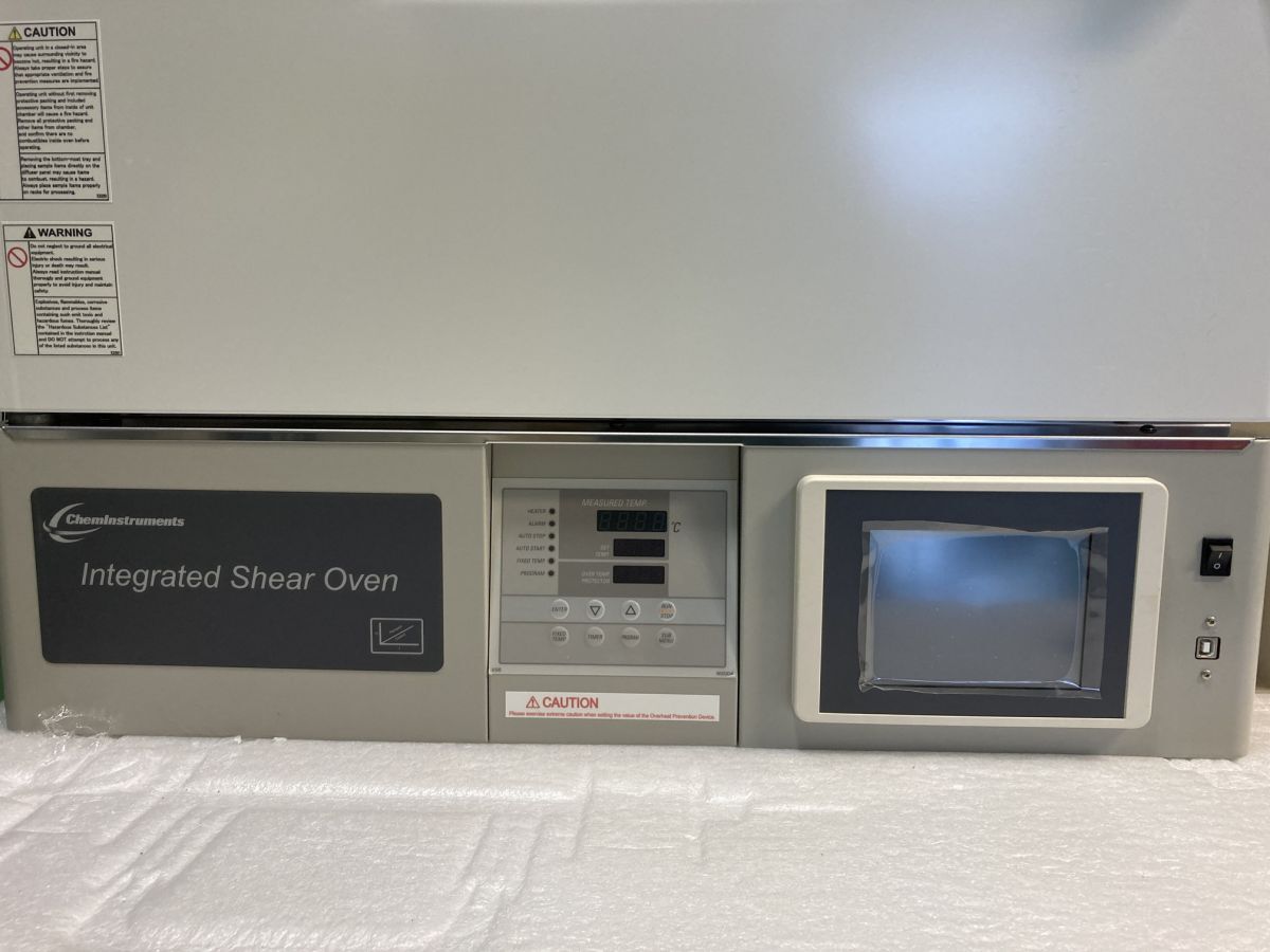 ChemInstruments SS-OSI-8 Integrated 8 Bank Shear and Oven High Temperature Tack Tester [w1198458443]
