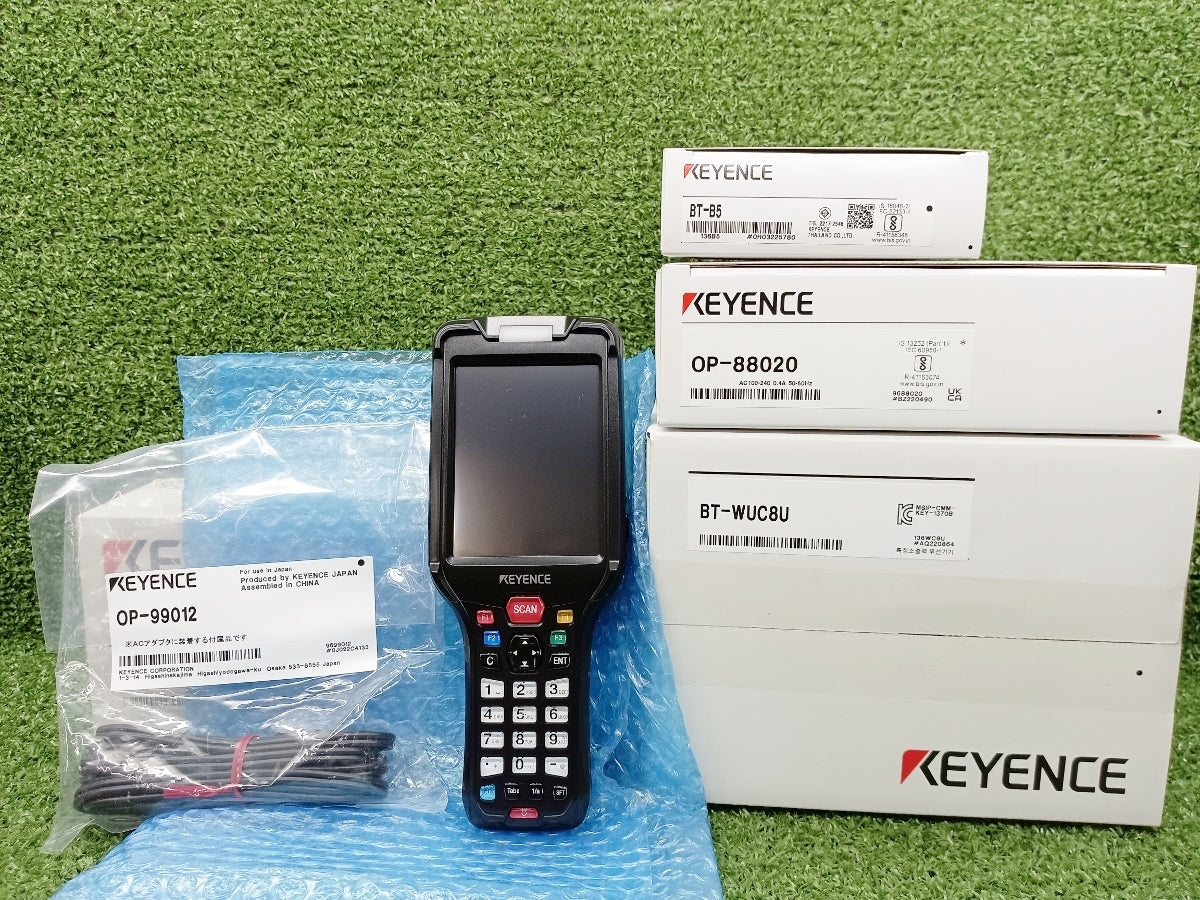KEYENCE BT-W350 Handy Terminal Set Code Reader Adapter Battery Communication Charging Unit [l1198740535]