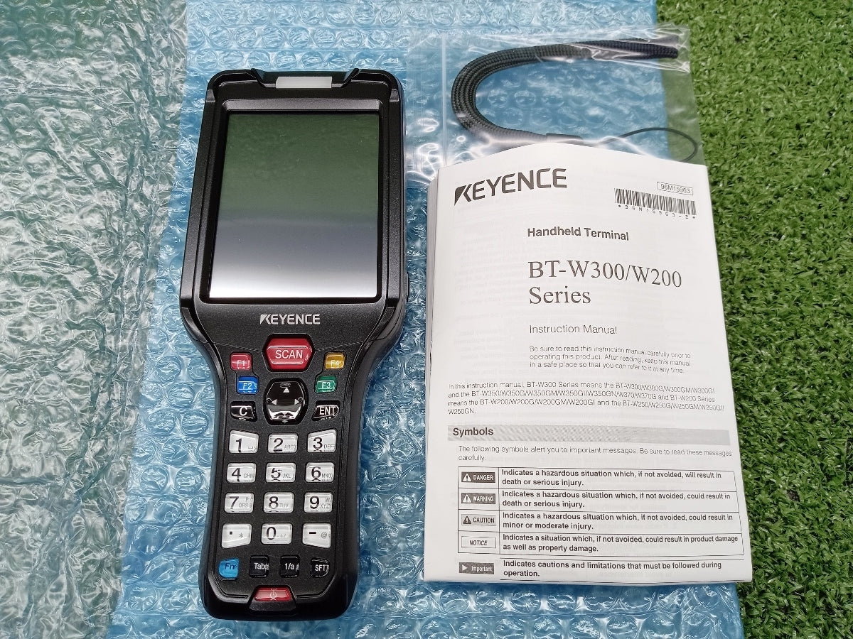 KEYENCE BT-W350 Handy Terminal Set Code Reader Adapter Battery Communication Charging Unit [l1198740535]
