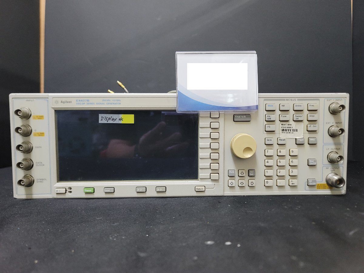 Agilent E4437B Front Panel (as-is) [k1198758790]