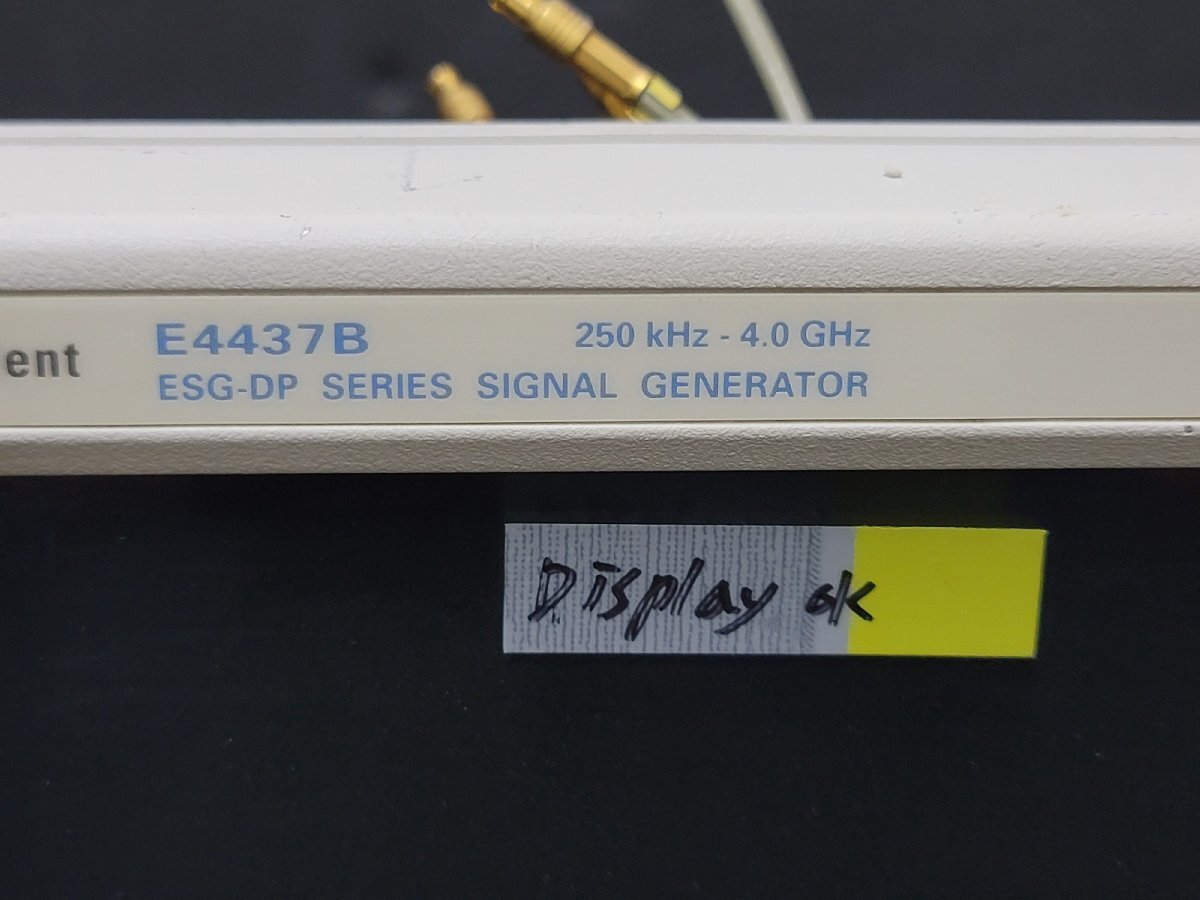 Agilent E4437B Front Panel (as-is) [k1198758790]
