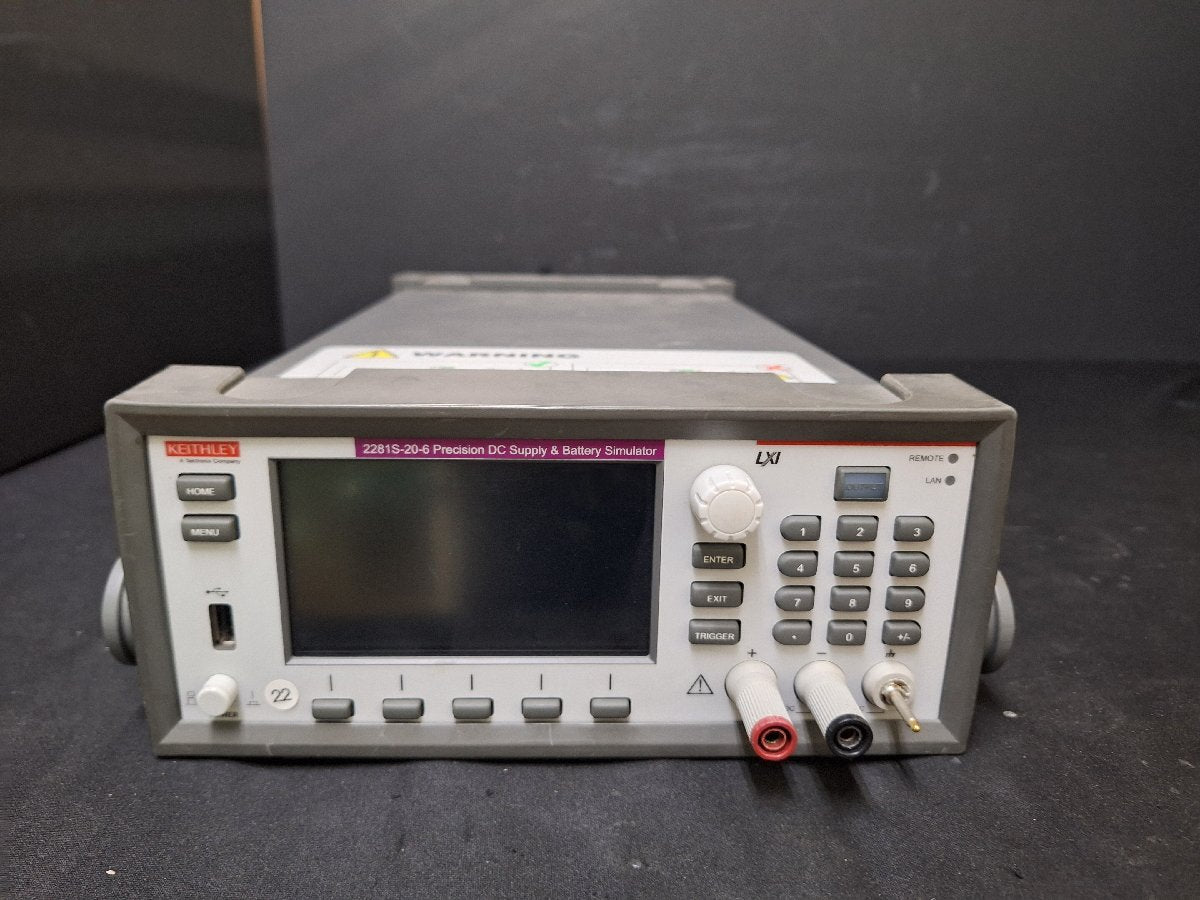 Keithley 2281S-20-6 Bench Power Supply Battery Simulator Precision DC Supply [q1199011288]