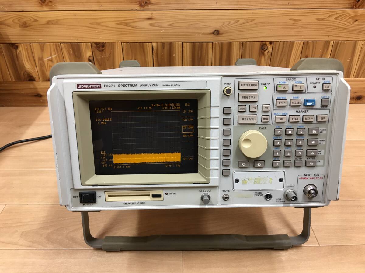Advantest R3271 Spectrum Analyzer 100Hz-26.5GHz (as-is) [x1199027632]