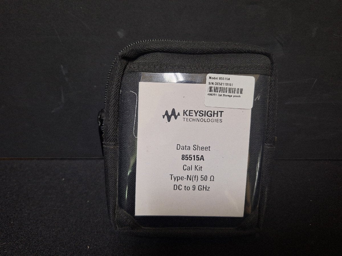 Keysight 85515A OSLT Mechanical Calibration Kit DC-9GHz Type-N(f) 50ohm [1199048701]