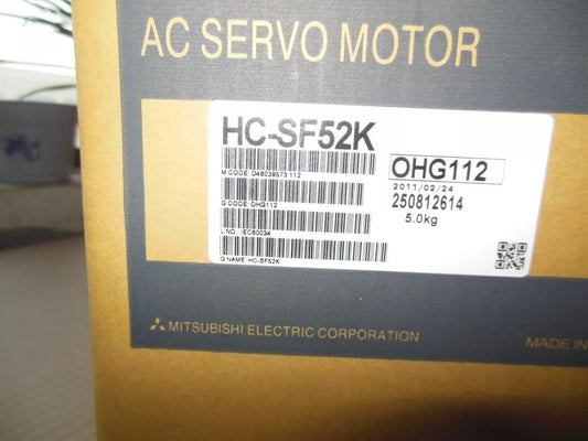 Mitsubishi Electric HC-SF52K Servo Motor [v1199160306]
