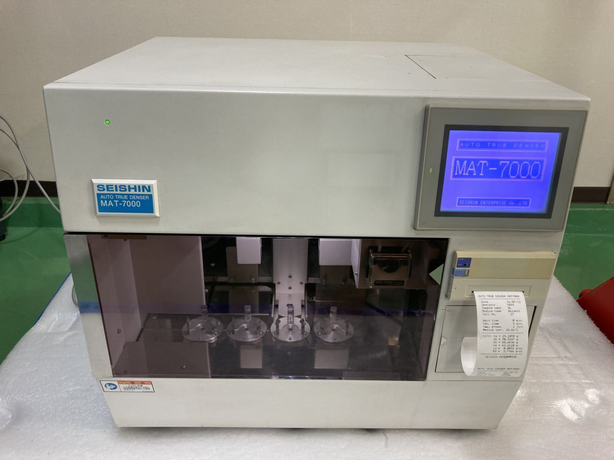 Seishin Auto True Denser MAT-7000 Automatic Wet True Density Analyzer [p1199381045]
