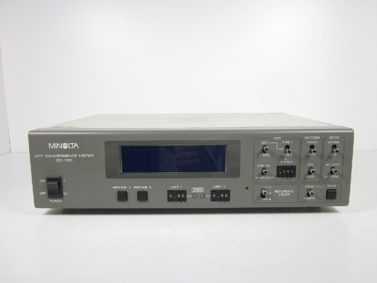 Konica Minolta CC-100 CRT Convergence Meter [t1199380821]