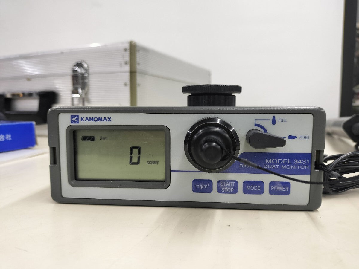 KANOMAX Model 3431 Digital Dust Monitor IAQ Monitor Noise Meter [r1199664193]
