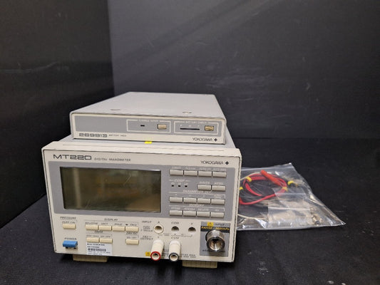 Yokogawa MT220 Digital Manometer with Battery Pack 767306-U1-C1-P1-M/DA/7N [k1199807415]