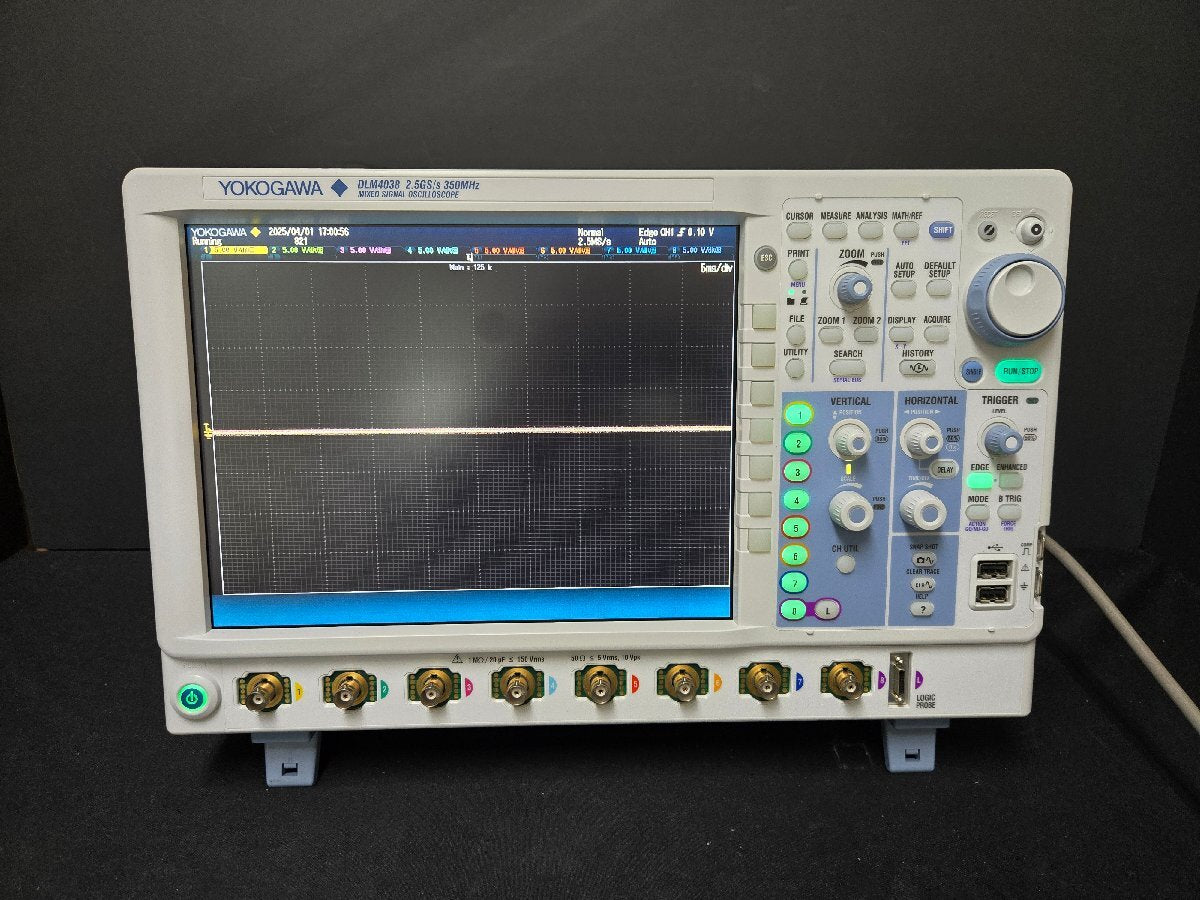 Yokogawa DLM4038-D-HJ/M1/P8/C1/C8/F1/E1 Digital Oscilloscope 350MHz 2.5GS/s Mixed Signal Oscilloscope [l1199944312]