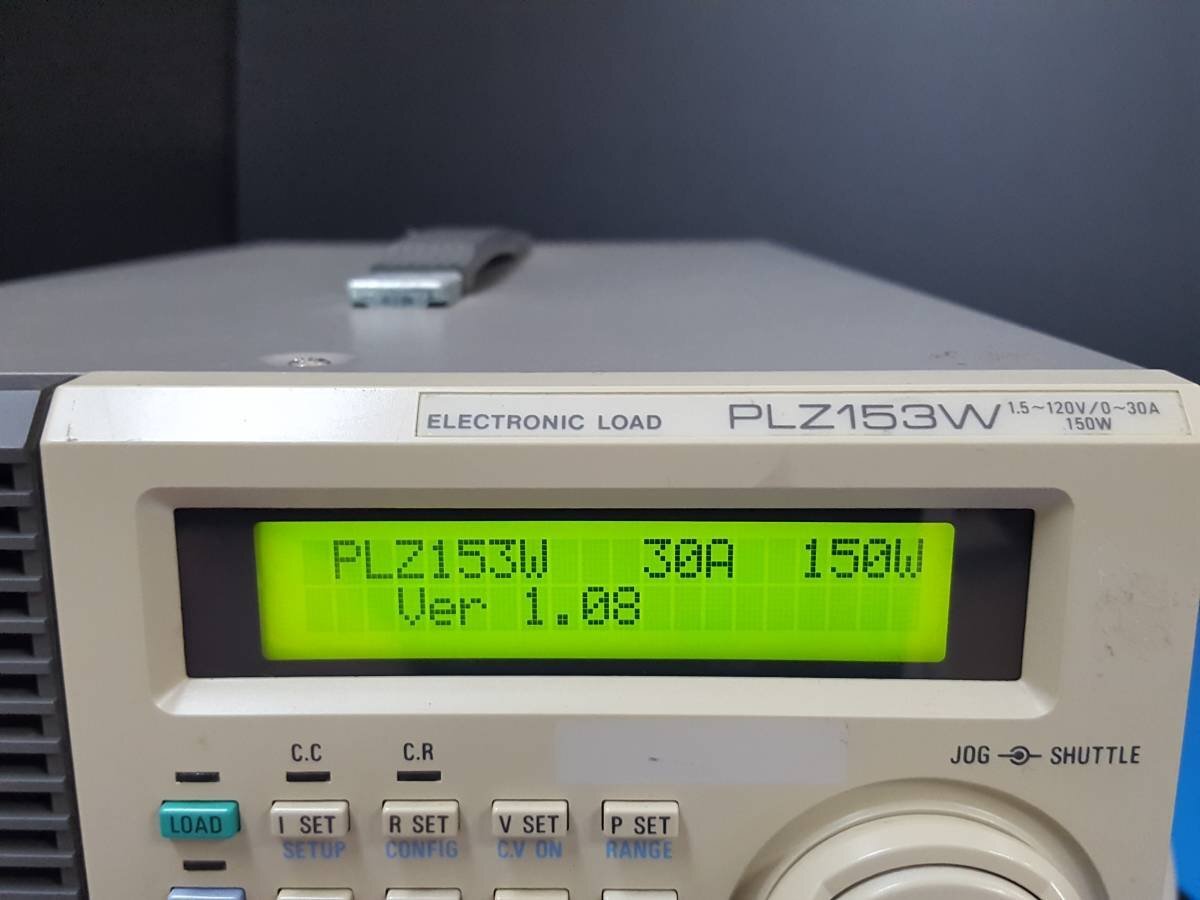 Kikusui PLZ153W DC Electronic Load 1.5-120V 0-30A 150W [t1199954012]