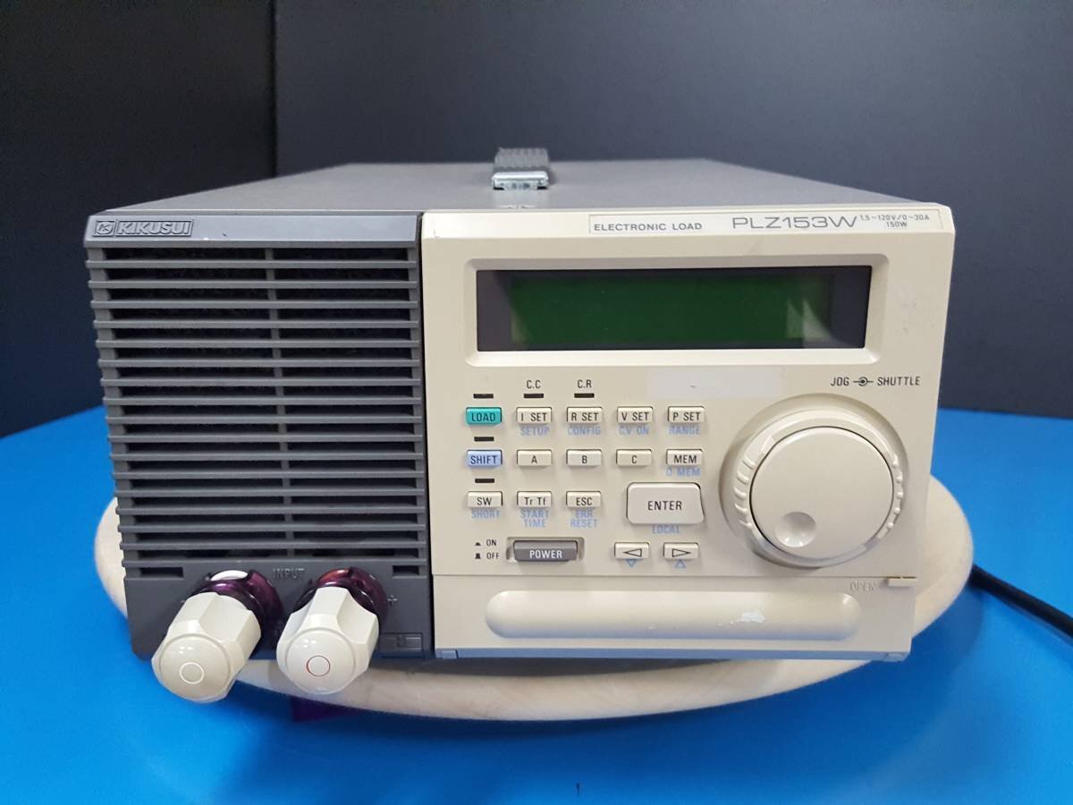Kikusui PLZ153W DC Electronic Load 1.5-120V 0-30A 150W [t1199954012]