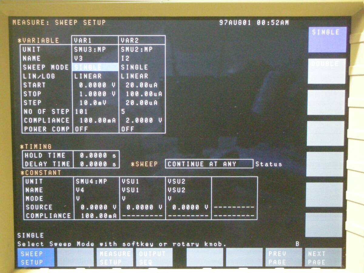HP 4155B Semiconductor Parameter Analyzer [q1200062494]