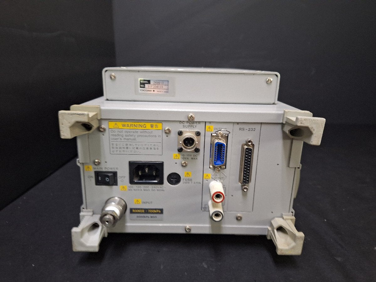 Yokogawa MT210F Digital Manometer with 269913 Battery Pack [e1200278322]