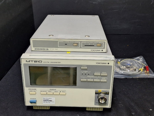 Yokogawa MT210 Digital Manometer with Battery Pack 767317-U3-C1-P1-M/DA [k1200274888]