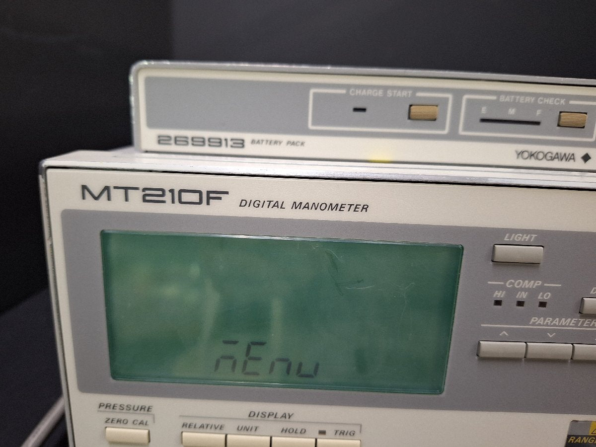 Yokogawa MT210F Digital Manometer with 269913 Battery Pack [c1200272197]
