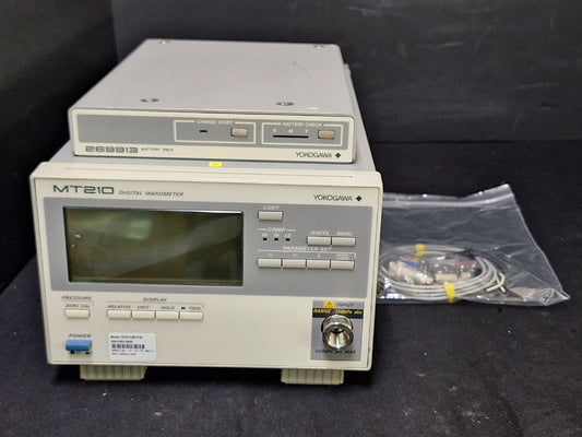 Yokogawa MT210 Digital Manometer with 269913 Battery Pack [x1200277148]