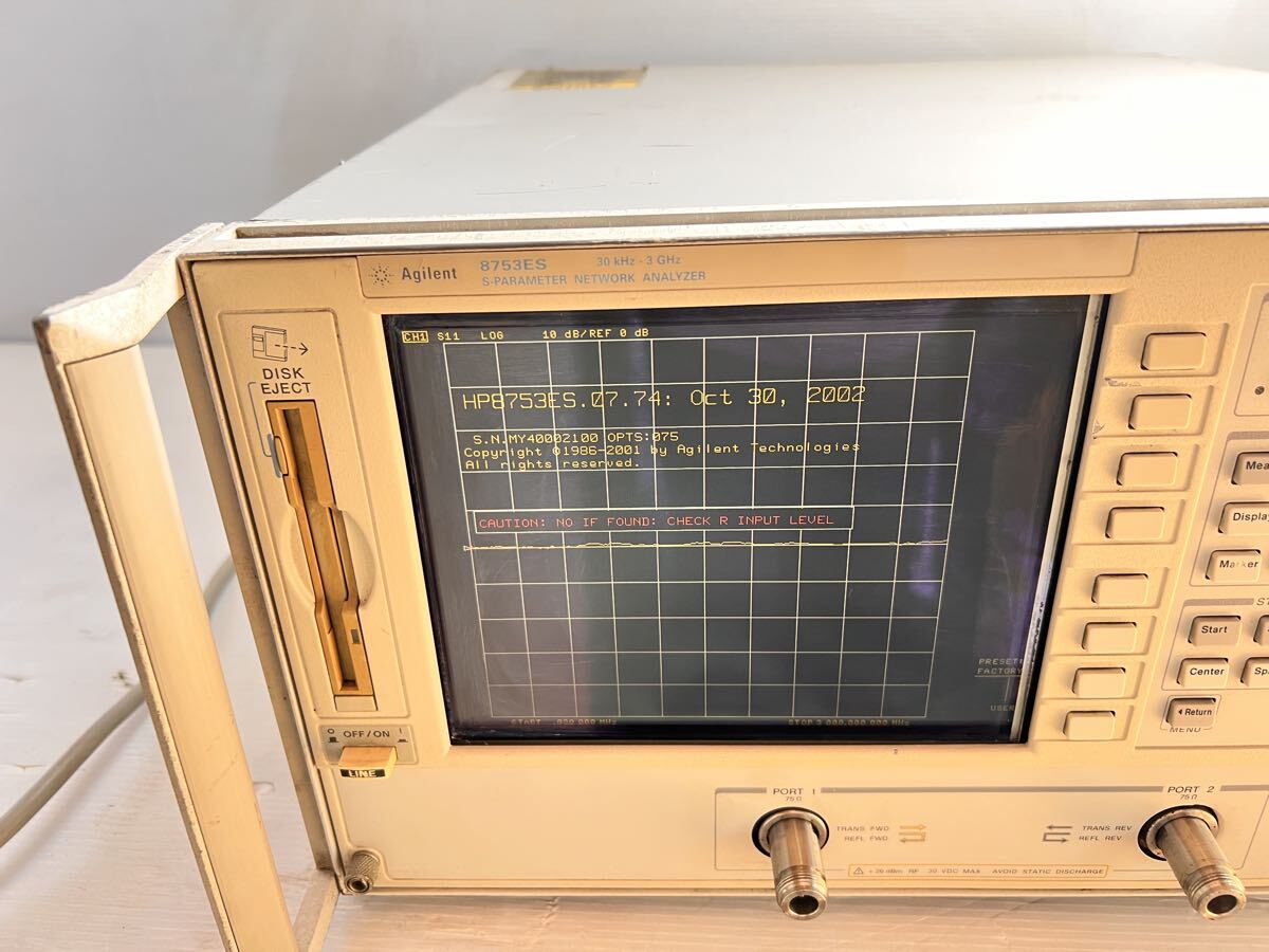 Agilent 8753ES S-Parameter Network Analyzer [v1200391682]