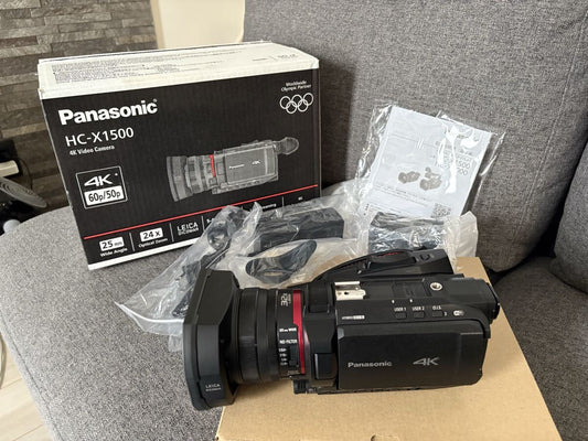 Panasonic HC-X1500 4K Professional Video Camera [n1200381586]