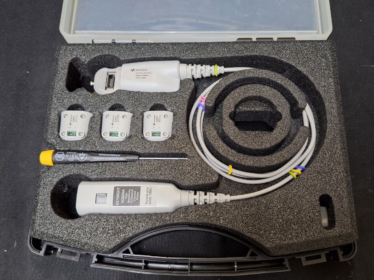 Keysight N2820A High Sensitivity 2-Channel AC/DC Current Probe [p1200385044]
