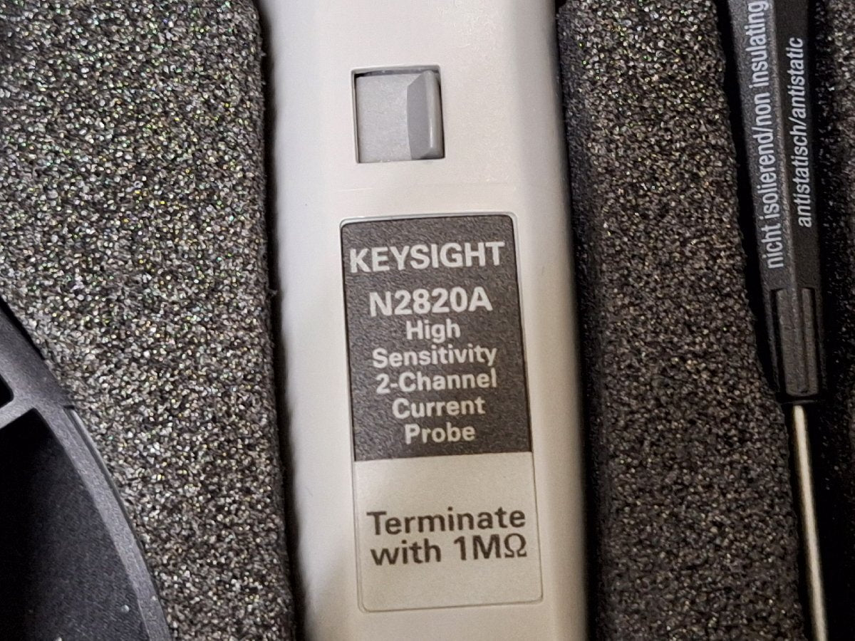 Keysight N2820A High Sensitivity 2-Channel AC/DC Current Probe [p1200385044]