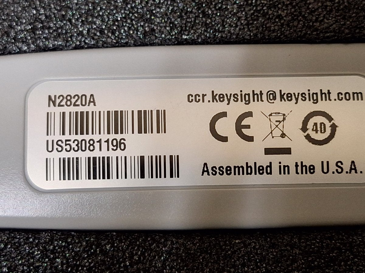 Keysight N2820A High Sensitivity 2-Channel AC/DC Current Probe [p1200385044]