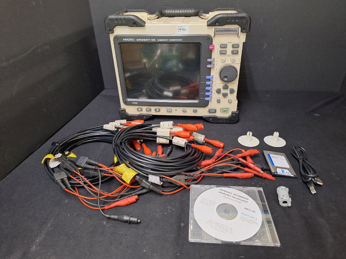 Hioki MR8847-03 Memory HiCorder [m1200504120]