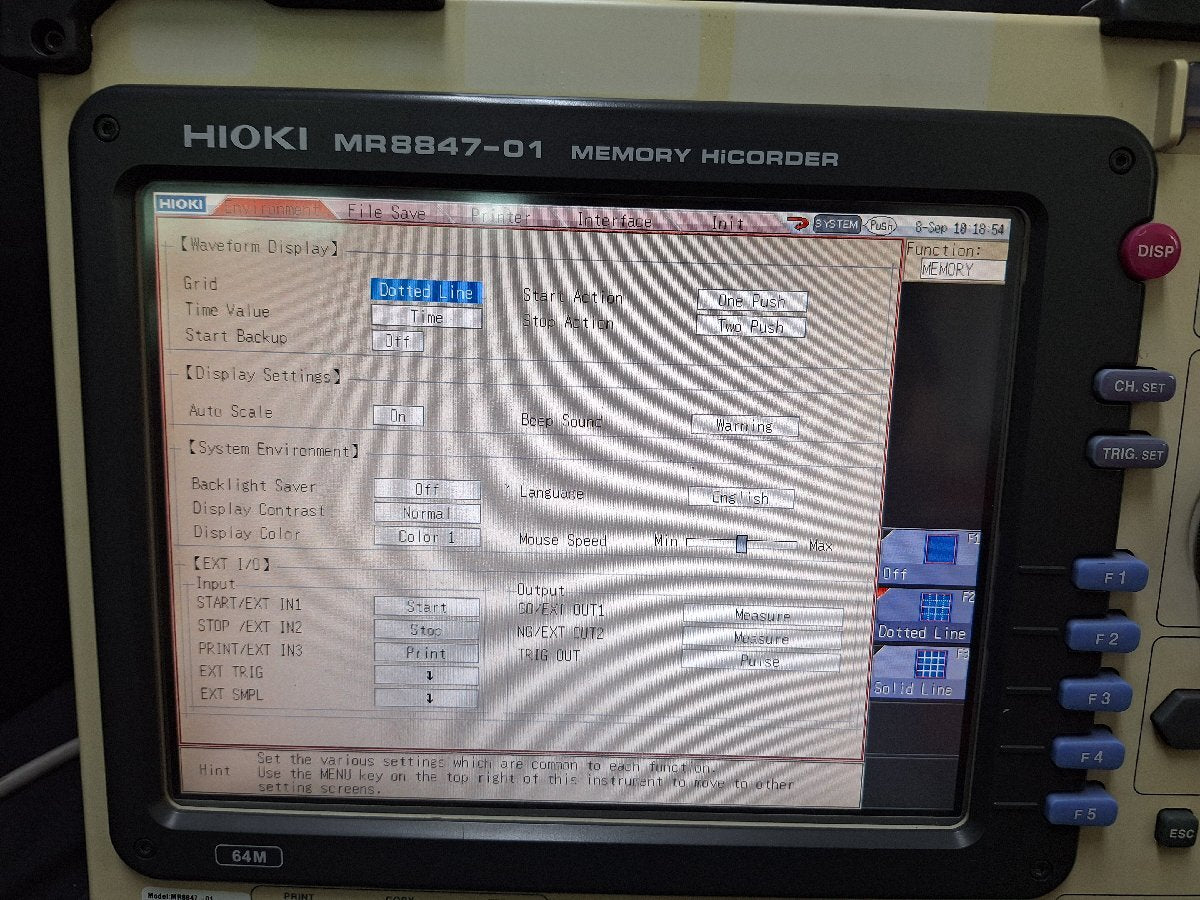 Hioki MR8847-01 Memory HiCorder [1200498628]