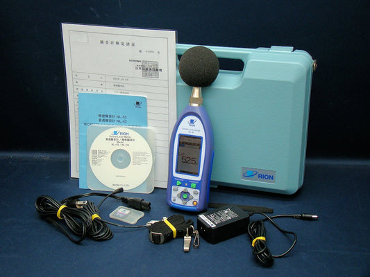 RION NL-42 Sound Level Meter Certified January 2026 [h1200656191]