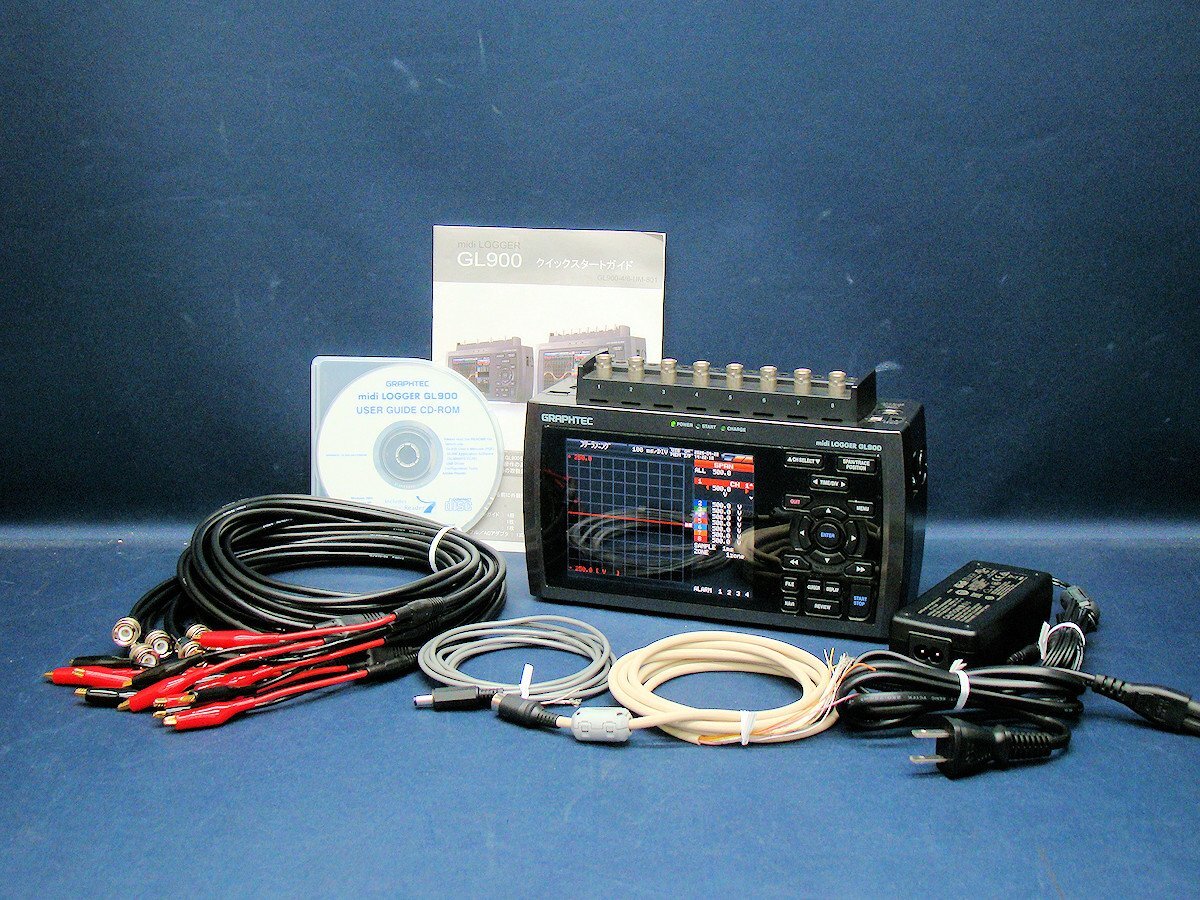 Graphtec GL900 midi LOGGER Handy Data Logger [c1201138758]