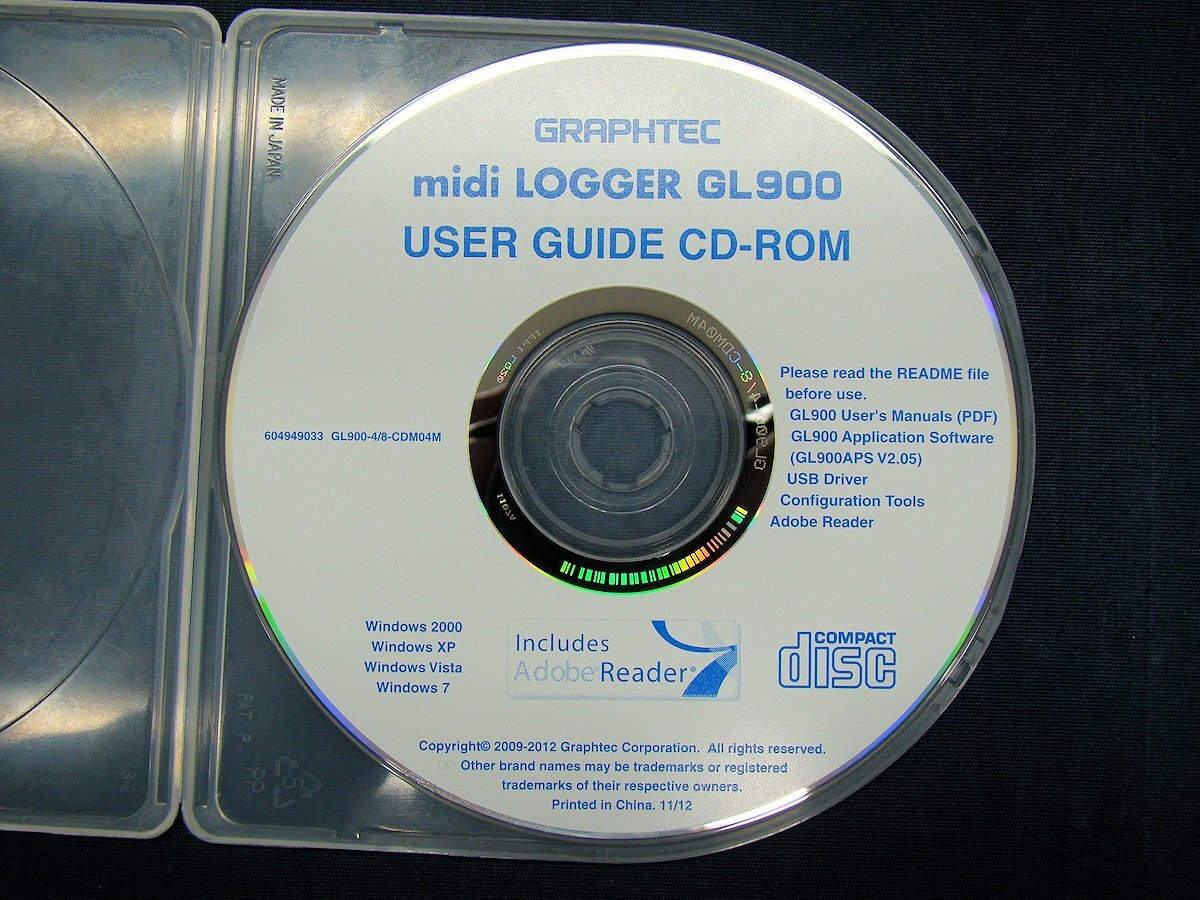 Graphtec GL900 midi LOGGER Handy Data Logger [c1201138758]