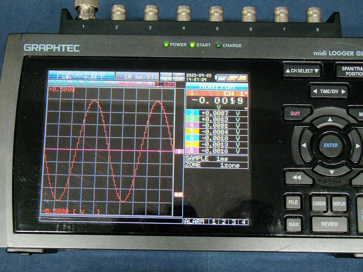 Graphtec GL900 midi LOGGER Handy Data Logger [c1201138758]