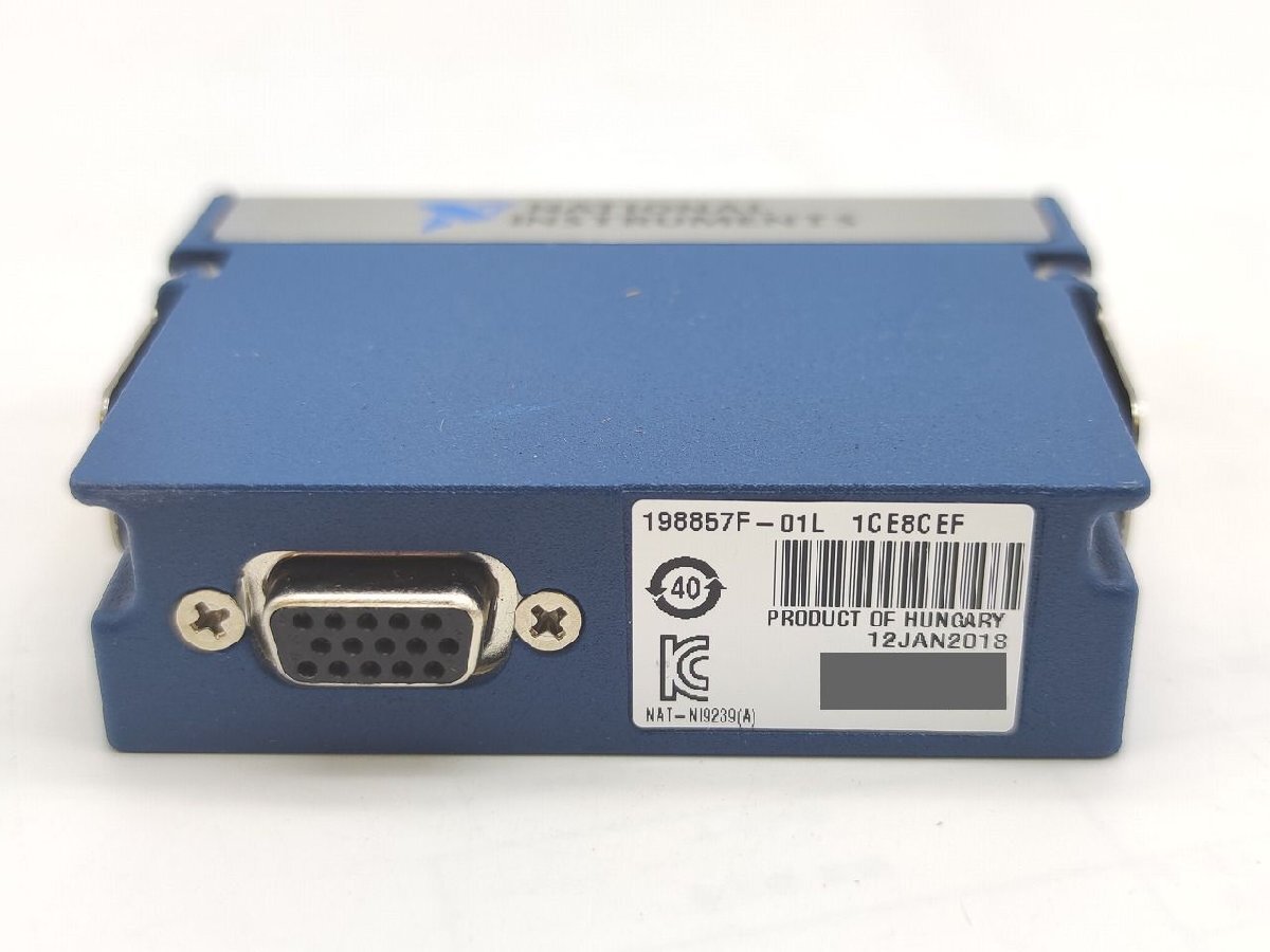 NATIONAL INSTRUMENTS NI9239 Data Acquisition Module [u1201394169]