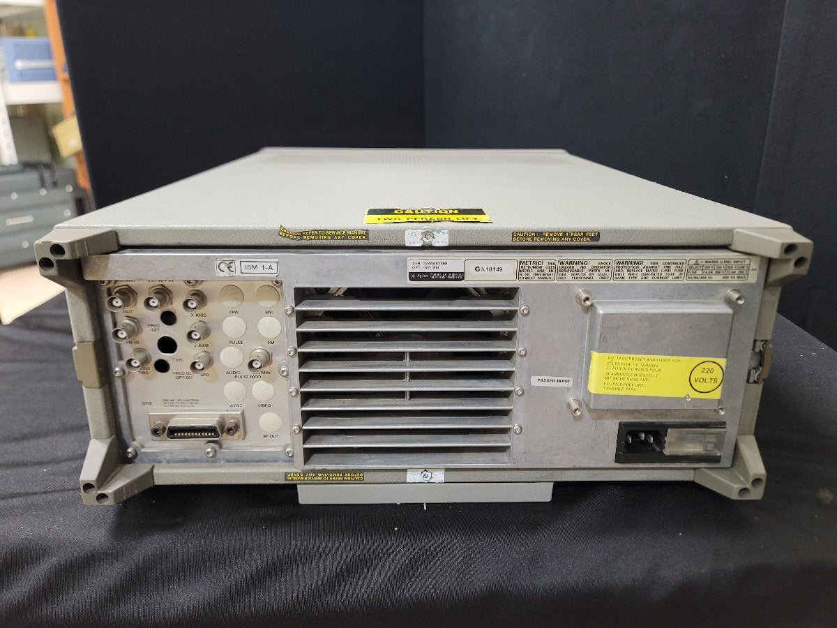 HP 8665B Synthesized Signal Generator 100kHz-6GHz [c1201496484]