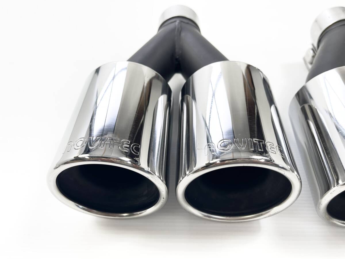 Novitec ALFA ROMEO Giulietta 1.4 Exhaust Muffler Dual 4 Pieces QV Aero [x1201652876]