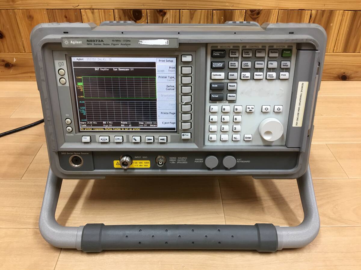 Agilent N8973A NFA Series Noise Figure Analyzer 10MHz-3GHz (as-is) [o1201887978]