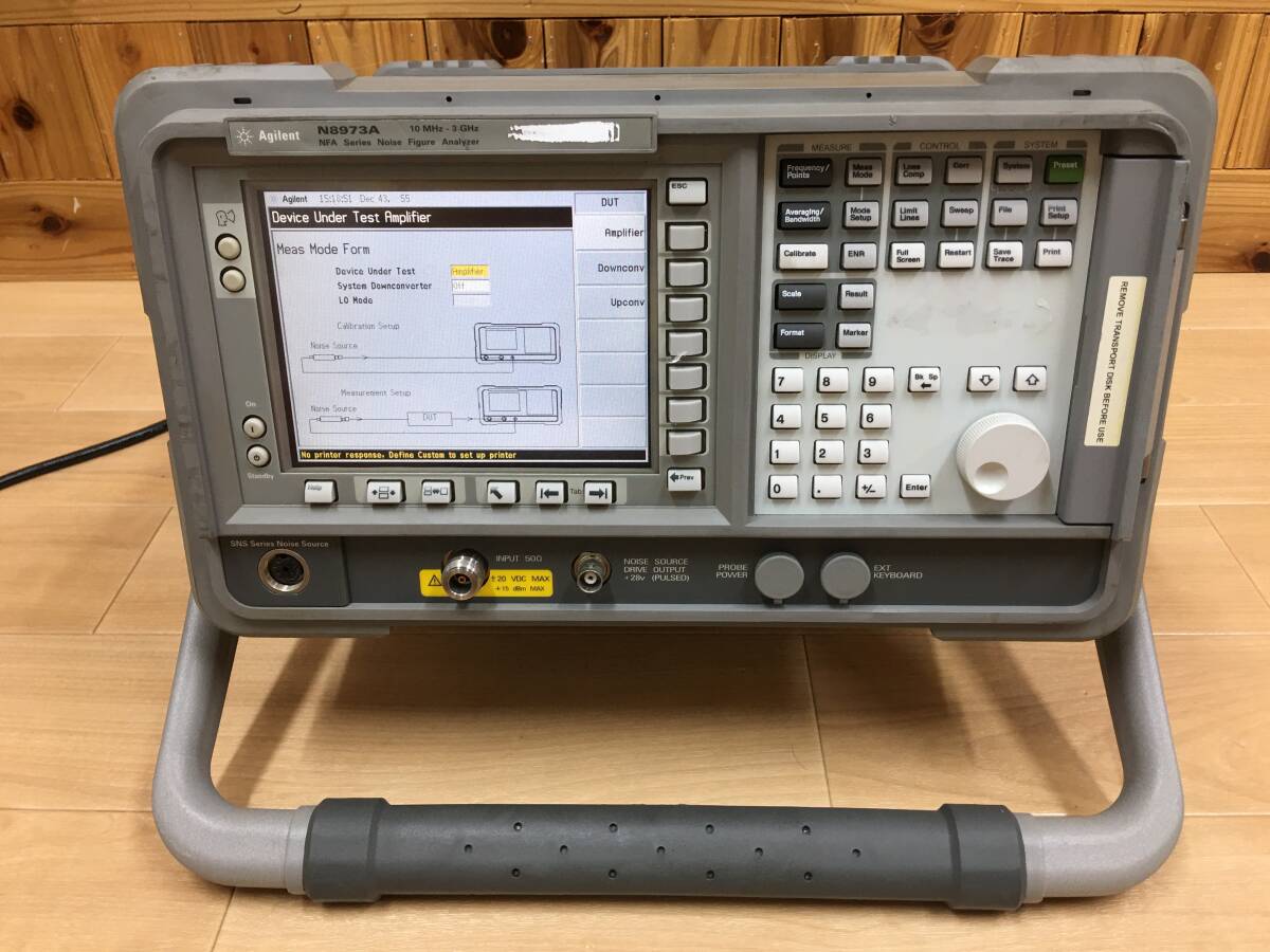 Agilent N8973A NFA Series Noise Figure Analyzer 10MHz-3GHz (as-is) [o1201887978]