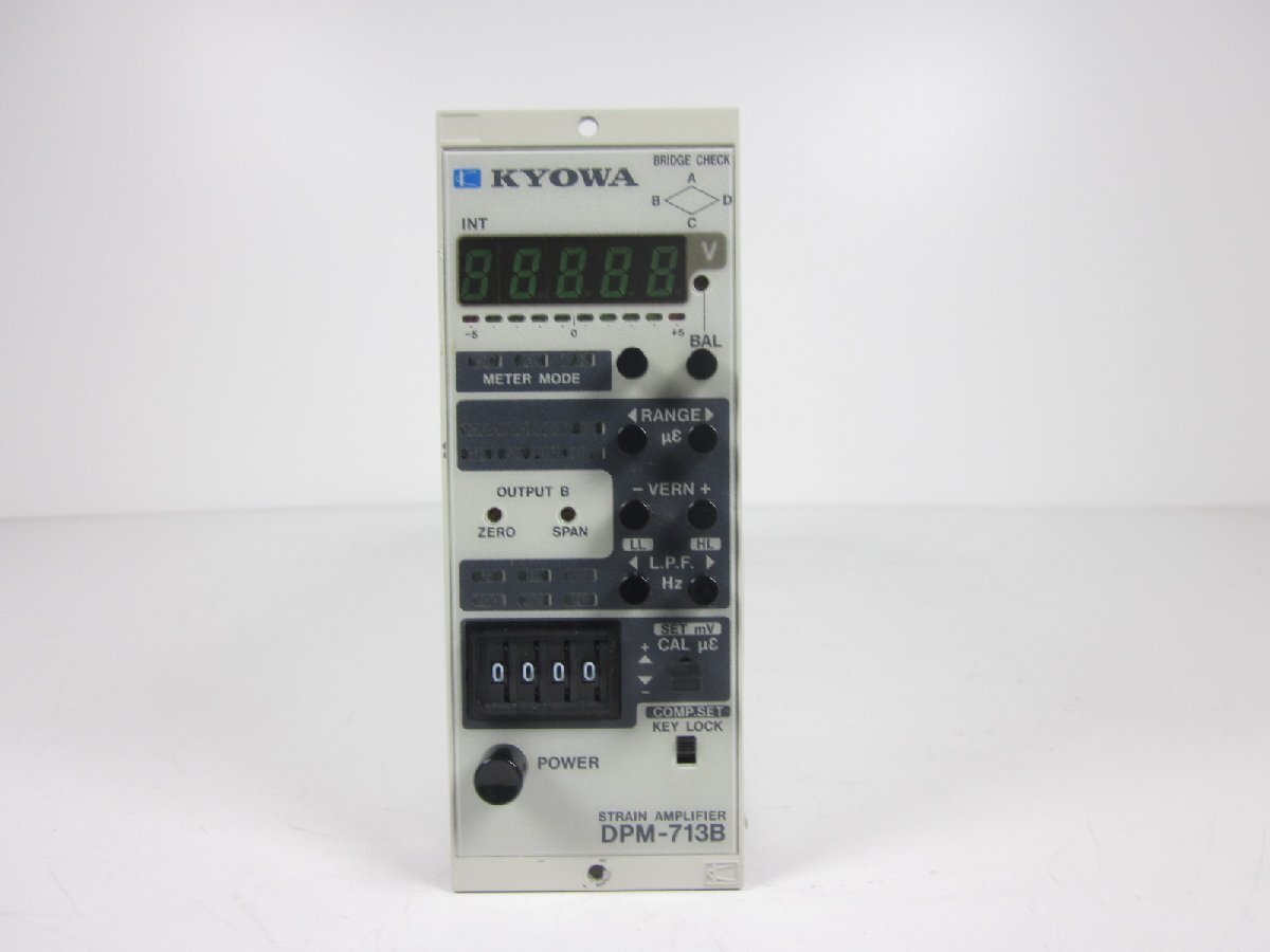KYOWA DPM713B Strain Meter [b1202110511]