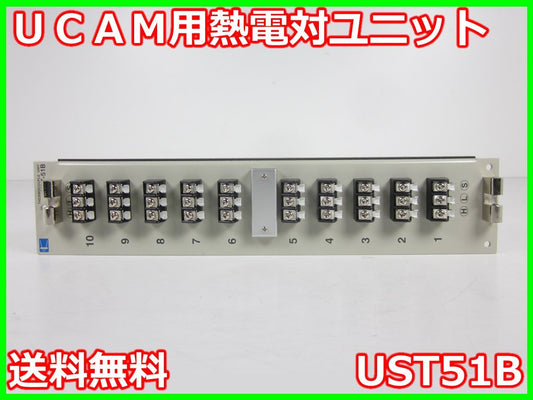Kyowa Dengyo UCAM UST51B Thermocouple Unit for UCAM550A 10ch K/T/E/J/R/N [h1202118761]