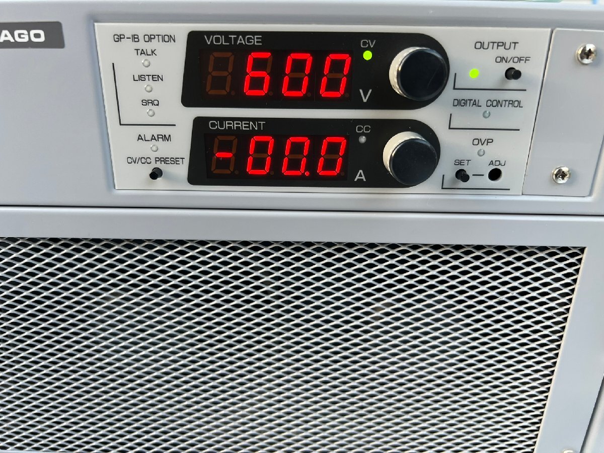 Takasago HX0600-25 Regulated DC Power Supply 600V 25A 15kW [p1202263787]