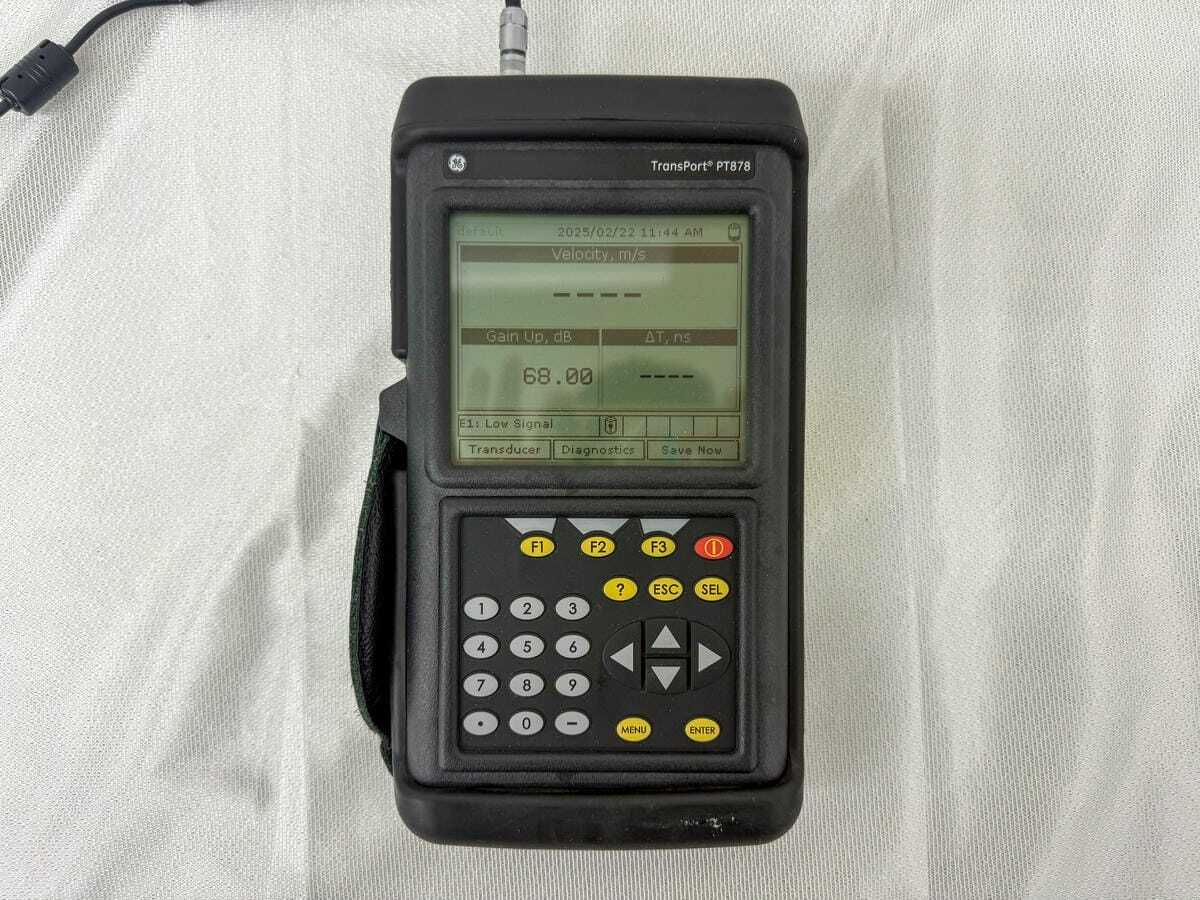 Baker Hughes PT878-11 Portable Ultrasonic Flow Meter [c1203254229]