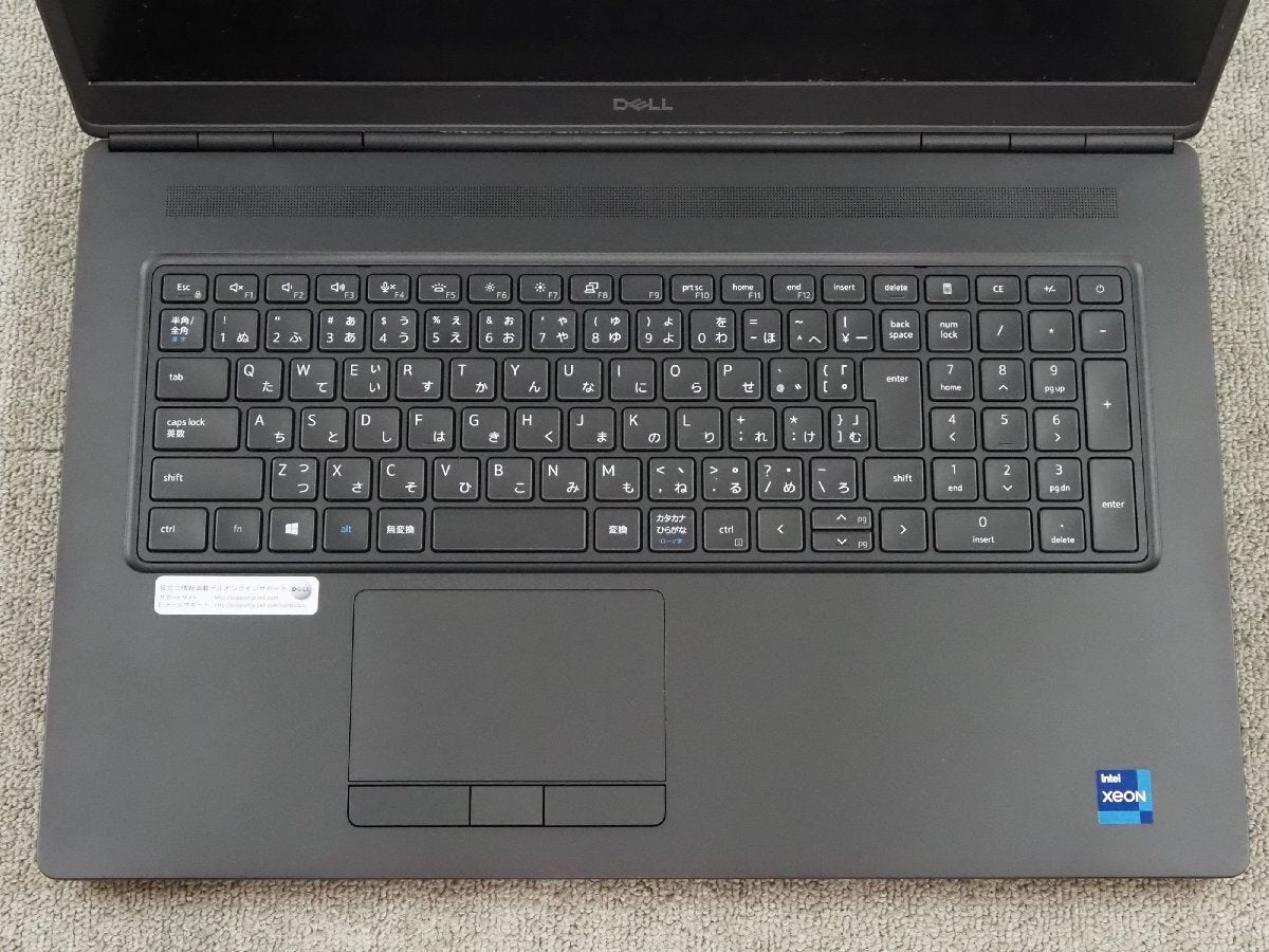 Dell Precision 7760 Xeon W-11855M Laptop 32GB SSD 1TB NVIDIA RTX A4000 17.3in 1920x1080 [w1203348561]