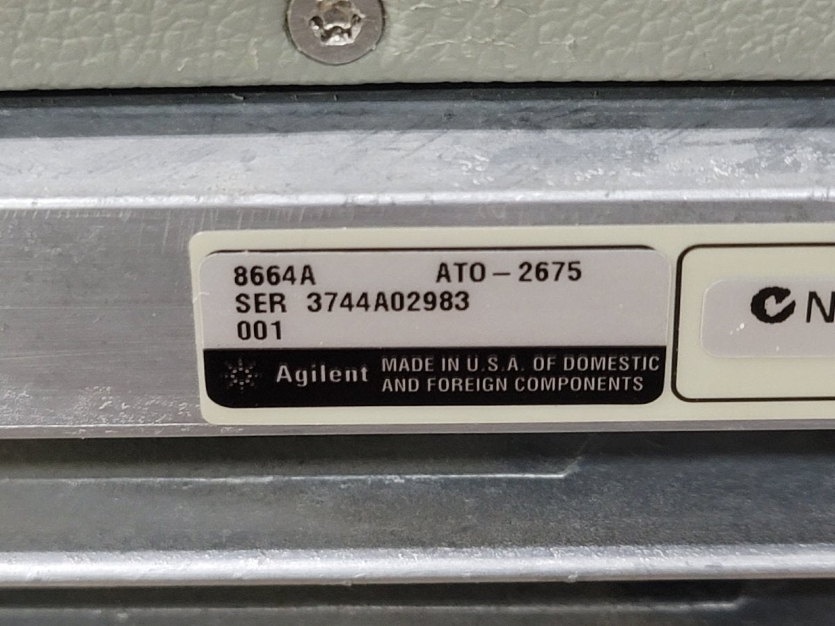 Agilent 8664A Synthesized Signal Generator 100kHz-3GHz [c1203761425]