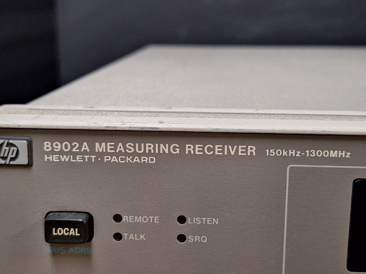 HP 8902A Measuring Receiver 150kHz-1.3GHz [s1203766992]
