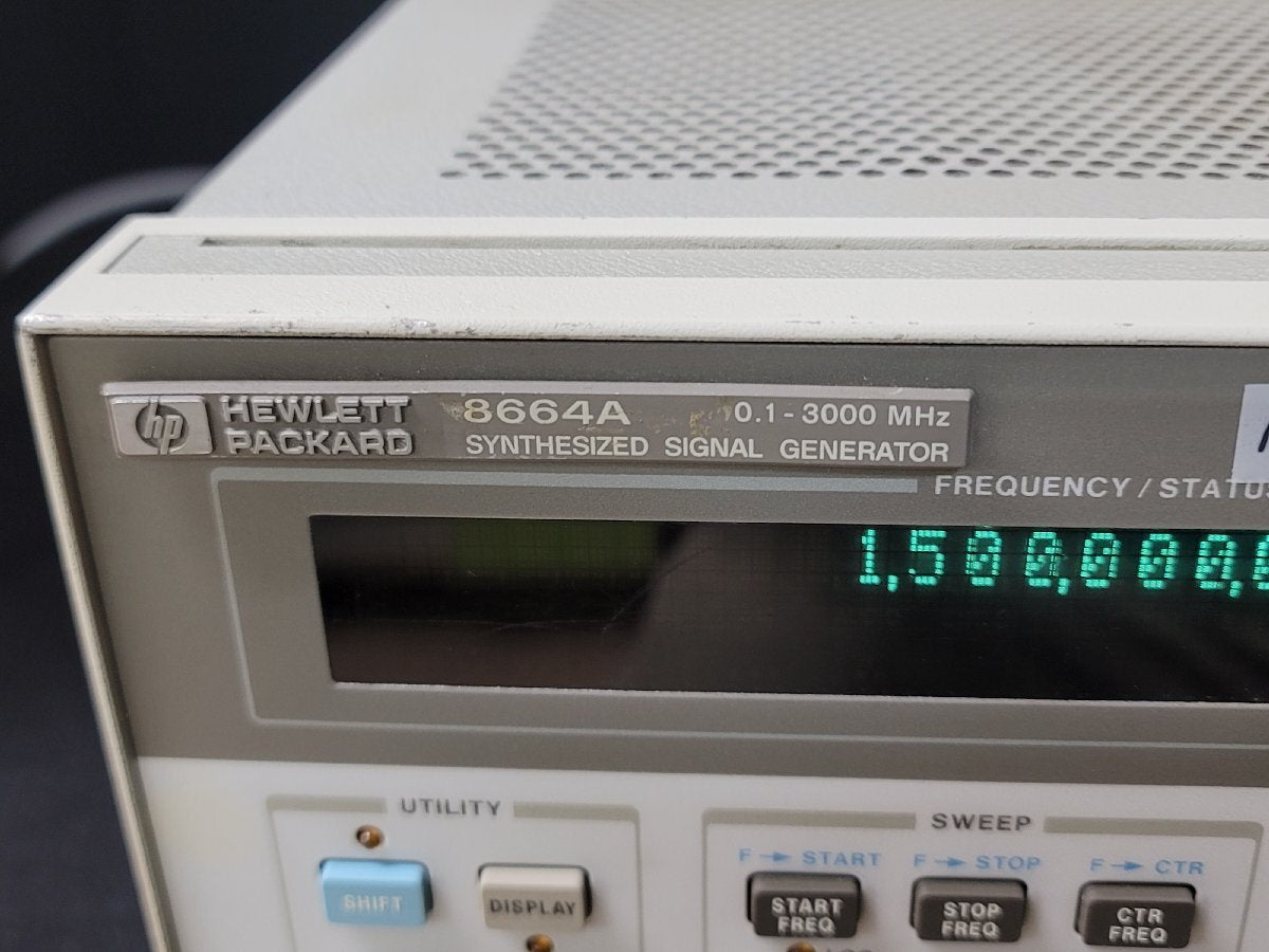 HP 8664A Synthesized Signal Generator 100kHz-3GHz (as-is) [g1203780186]