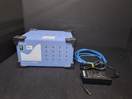 RION SA-02M Multi-channel Analysis Processor 16ch 40kHz Signal Analyzer [q1203772939]