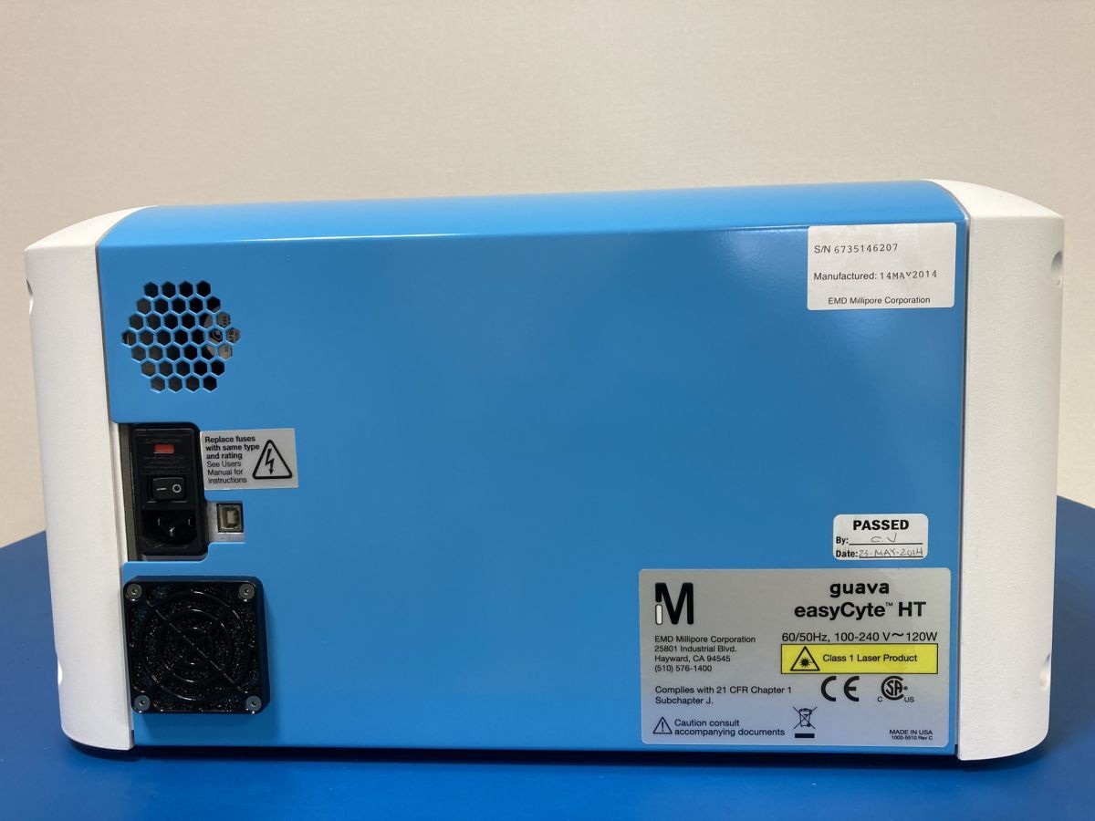 EMD Millipore Guava easyCyte 6HT-2L Benchtop Flow Cytometer [w1203790416]