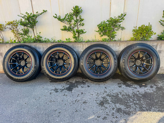 Baliyama RAYS GL-57TRANS-X Lights Dunlop Grandtrek 265/65R18 PCD 139.7 6 Holes [o1203816763]